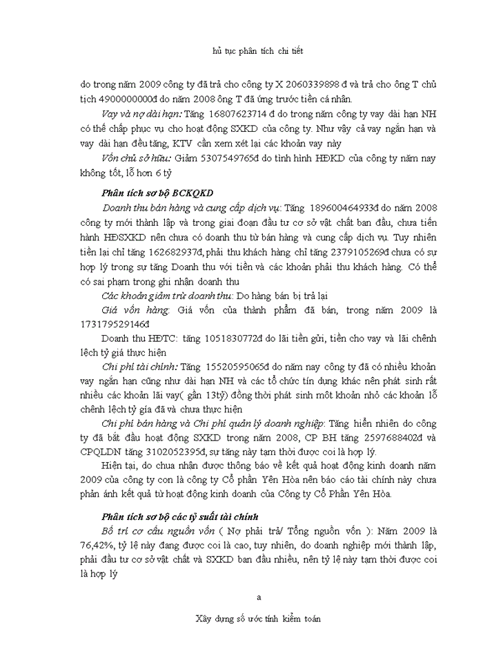 image for page Vận dụng thủ tục phân tích trong kiểm toán báo cáo tài chính do Công ty TNHH Kiểm toán Mỹ-chi nhánh Hà Nội thực hiện