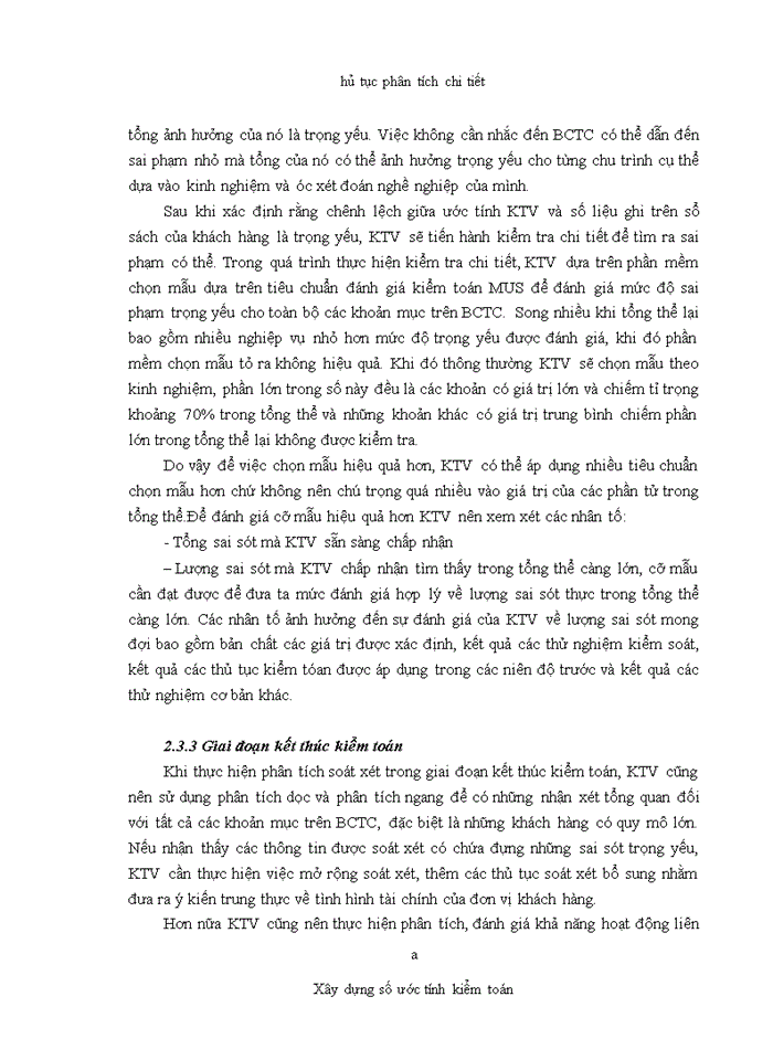 image for page Vận dụng thủ tục phân tích trong kiểm toán báo cáo tài chính do Công ty TNHH Kiểm toán Mỹ-chi nhánh Hà Nội thực hiện