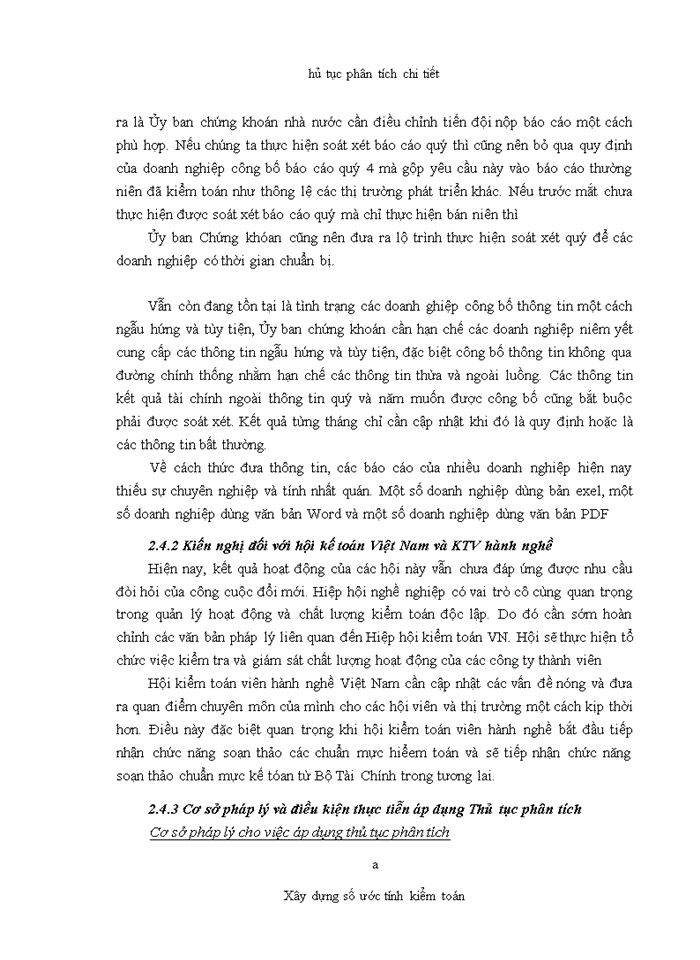 image for page Vận dụng thủ tục phân tích trong kiểm toán báo cáo tài chính do Công ty TNHH Kiểm toán Mỹ-chi nhánh Hà Nội thực hiện