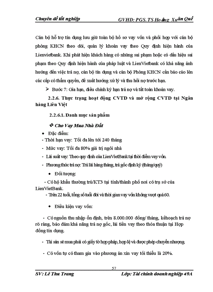 image for page Mở rộng cho vay tiêu dùng tại Ngân hàng TMCP Liên Việt