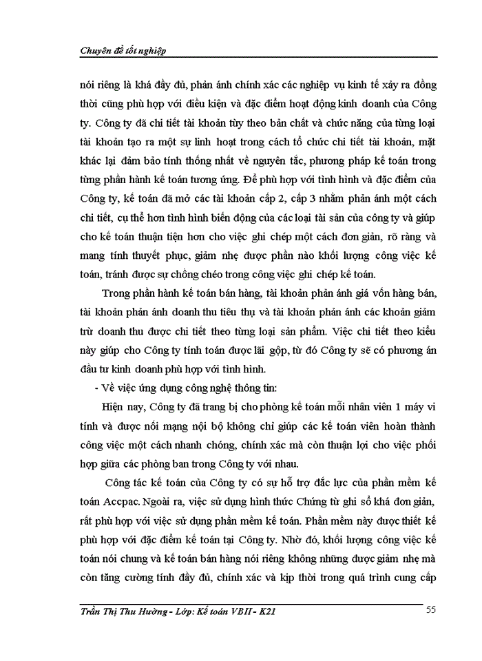 image for page Hoàn thiện kế toán bán hàng tại Công ty TNHH SD Việt Nam