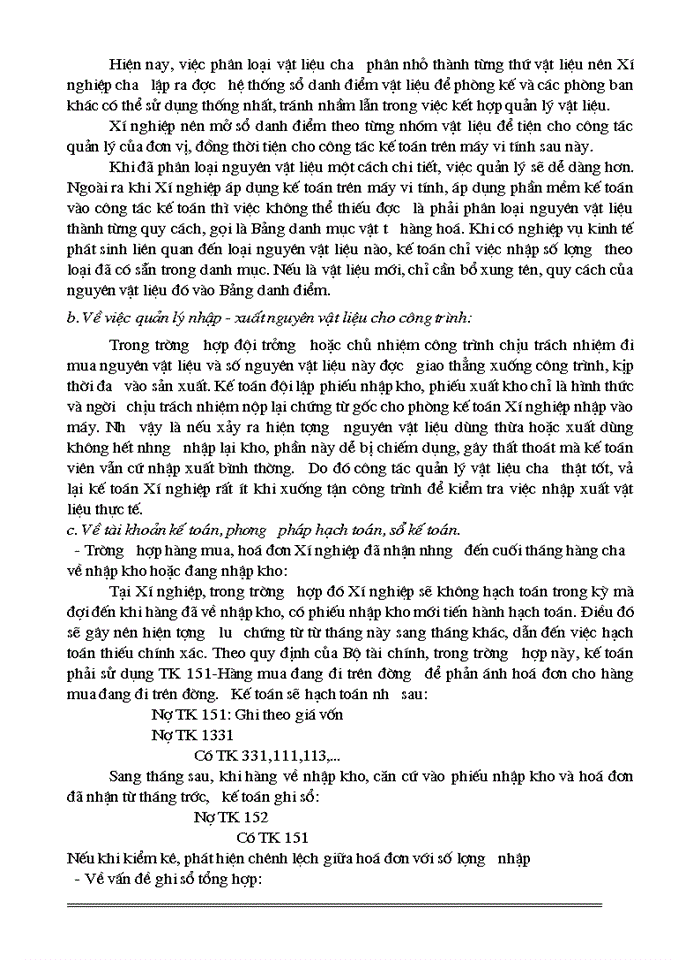 image for page Hoàn thiện hạch toán vật liệu tại Công ty Cổ phần Lắp máy Điện nước và Xây dựng.
