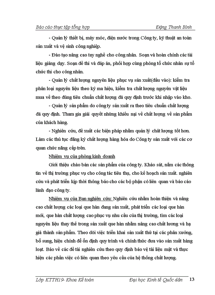 image for page Một số đánh giá về tình hình tổ chức hạch toán kế toán tại Công ty cổ phần Que hàn điện Việt- Đức