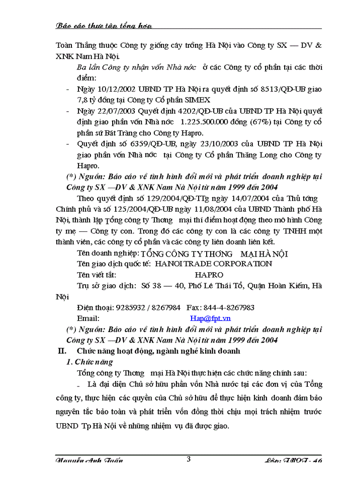 image for page Phương hướng và giải pháp trong hoạt động sản xuất kinh doanh của tổng công ty trong thời gian tới (năm 2008)