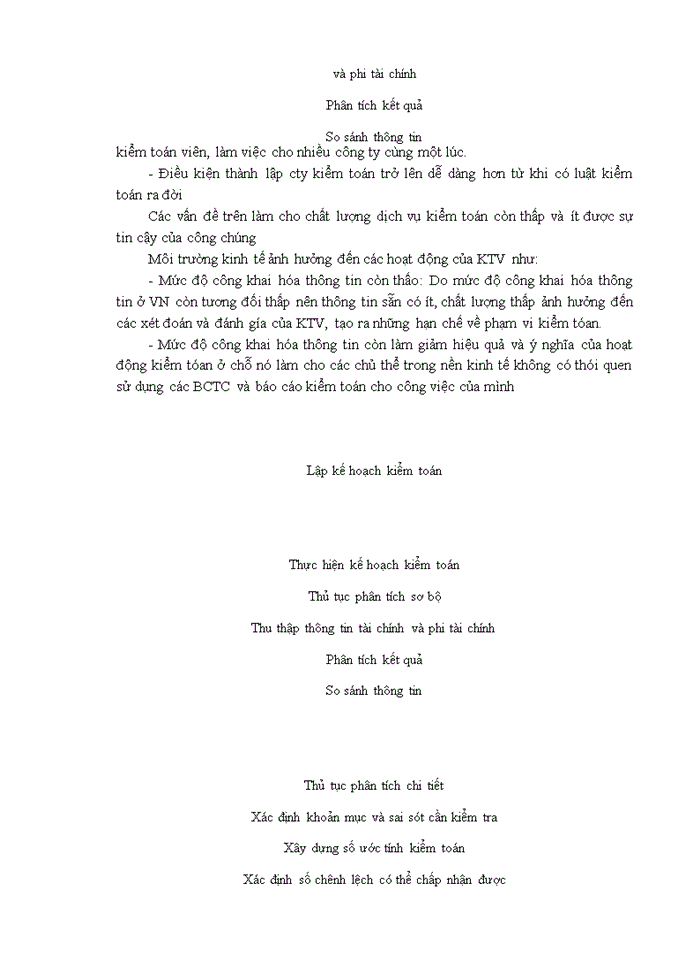 image for page Vận dụng thủ tục phân tích trong kiểm toán báo cáo tài chính do Công ty TNHH Kiểm toán Mỹ-chi nhánh Hà Nội thực hiện