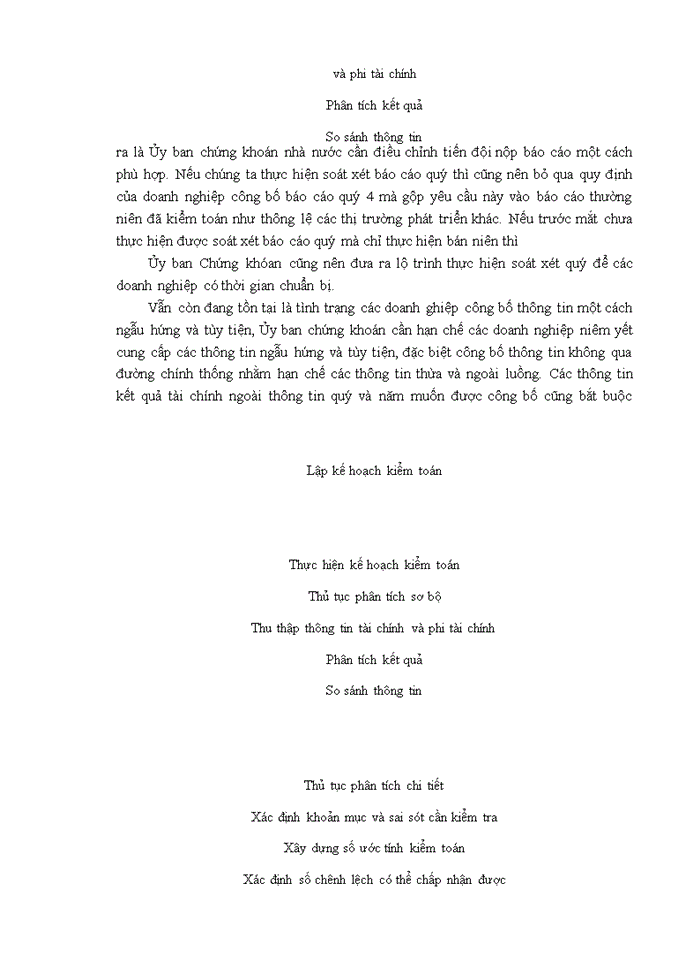 image for page Vận dụng thủ tục phân tích trong kiểm toán báo cáo tài chính do Công ty TNHH Kiểm toán Mỹ-chi nhánh Hà Nội thực hiện
