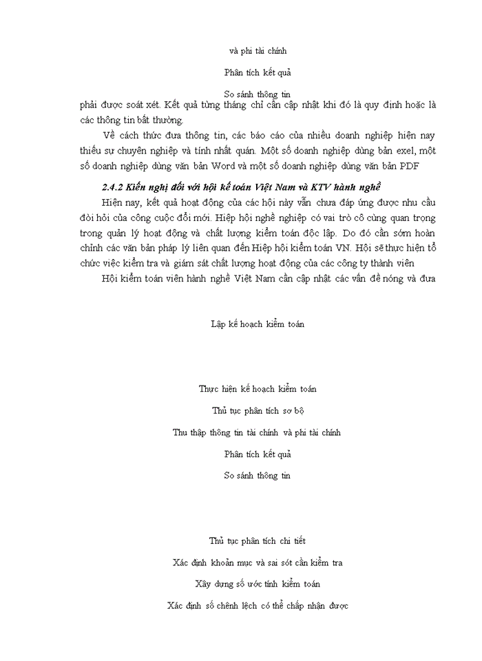 image for page Vận dụng thủ tục phân tích trong kiểm toán báo cáo tài chính do Công ty TNHH Kiểm toán Mỹ-chi nhánh Hà Nội thực hiện