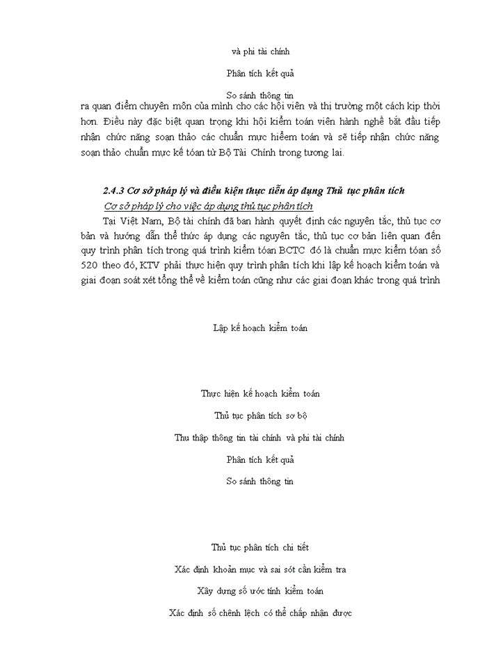 image for page Vận dụng thủ tục phân tích trong kiểm toán báo cáo tài chính do Công ty TNHH Kiểm toán Mỹ-chi nhánh Hà Nội thực hiện