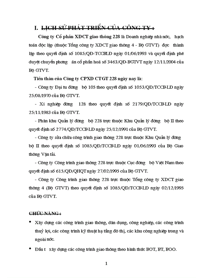 image for page Công ty Cổ phần XDCT giao thông 228