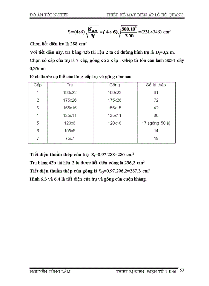 image for page Thiết kế máy biến áp lò hồ quang