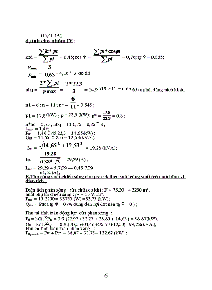 image for page Thiết kế hệ thống điện cho nhà máy cơ khí công nghiệp địa phương
