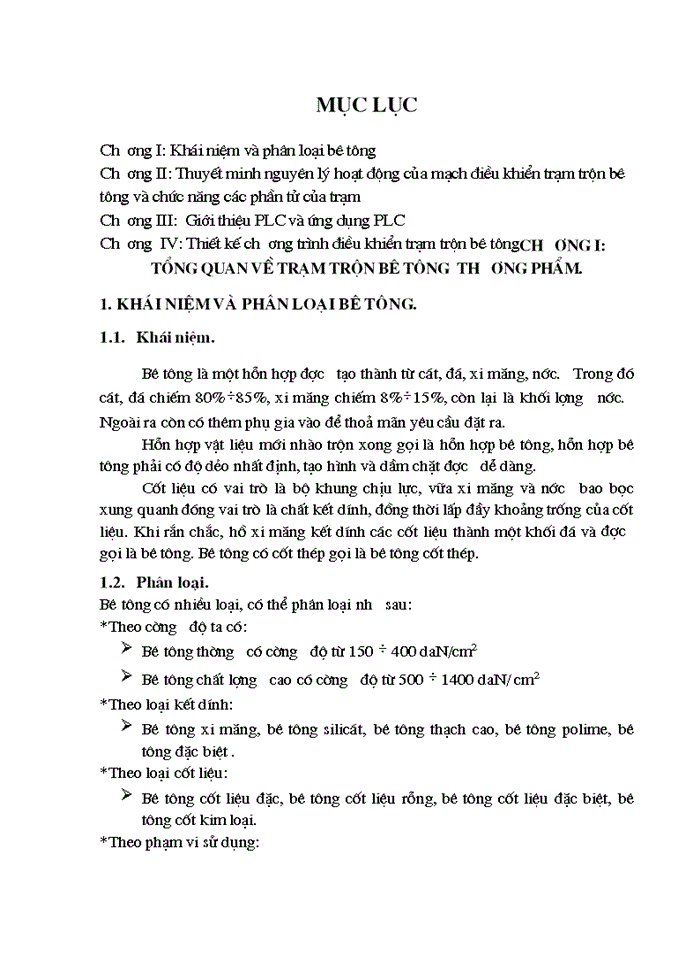image for page Thuyết minh nguyên lý hoạt động của mạch điều khiển trạm trộn bê tông và chức năng các phần tử của trạm