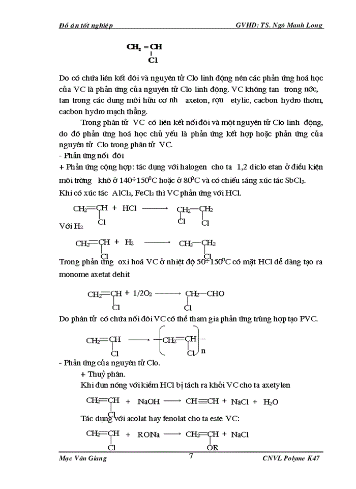 image for page Thiết kế phân xưởng sản xuất PVC công suất 1000 tấn/năm