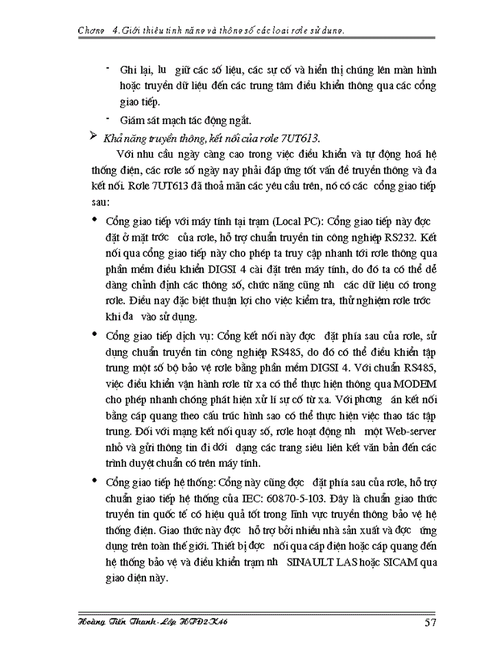 image for page Giới thiệu tính năng và thông số các loại rơle sử dụng