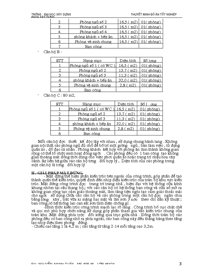 image for page Thiết kế nhà ở chung cư CT5 - khu đô thị mới Mỹ Đình.