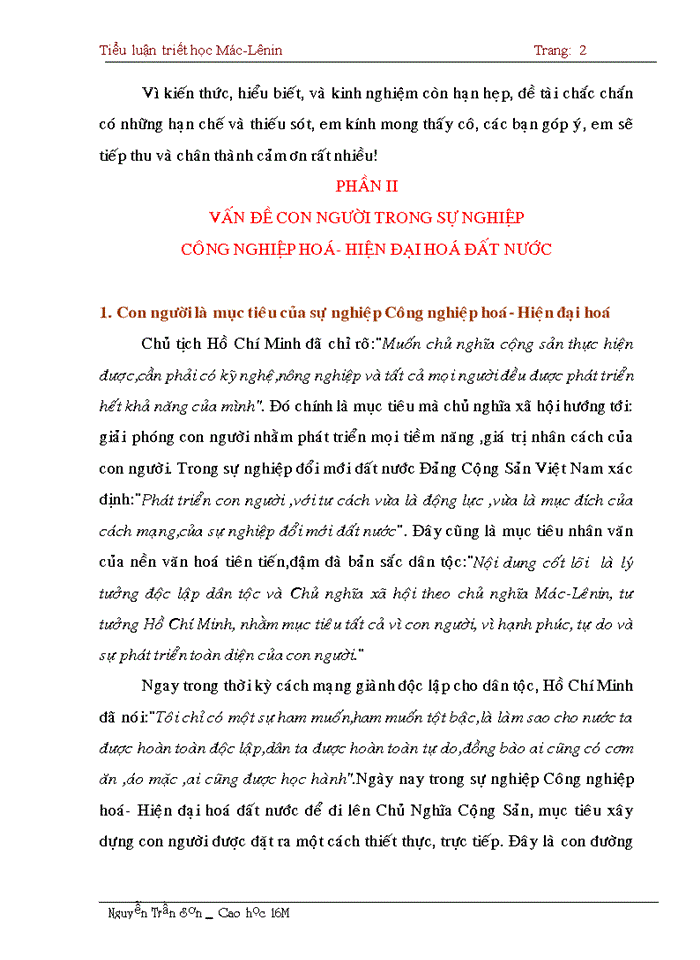 image for page Xây dựng và sử dụng nguồn nhân lực trong quá trình CNH - HDH Đất Nước