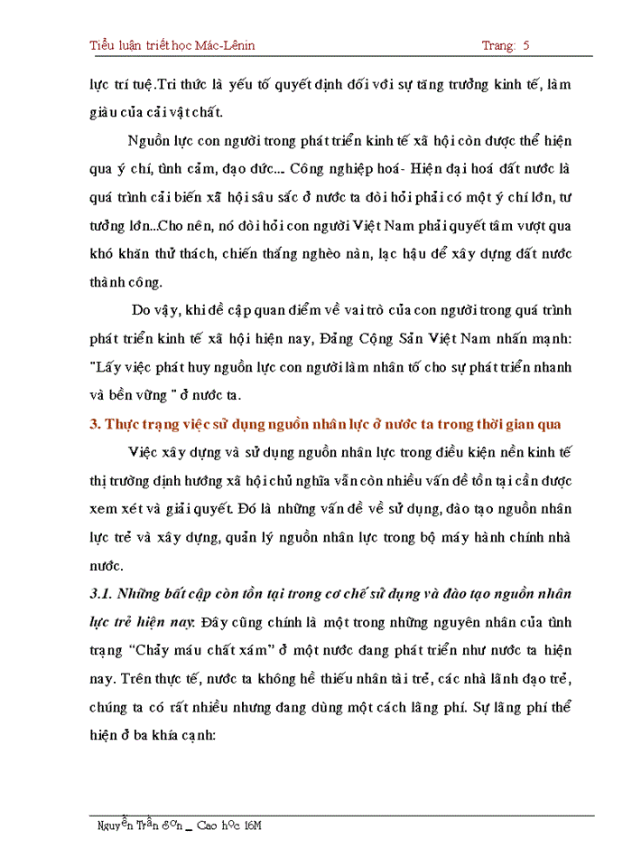 image for page Xây dựng và sử dụng nguồn nhân lực trong quá trình CNH - HDH Đất Nước