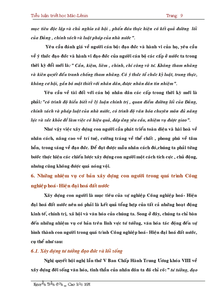 image for page Xây dựng và sử dụng nguồn nhân lực trong quá trình CNH - HDH Đất Nước