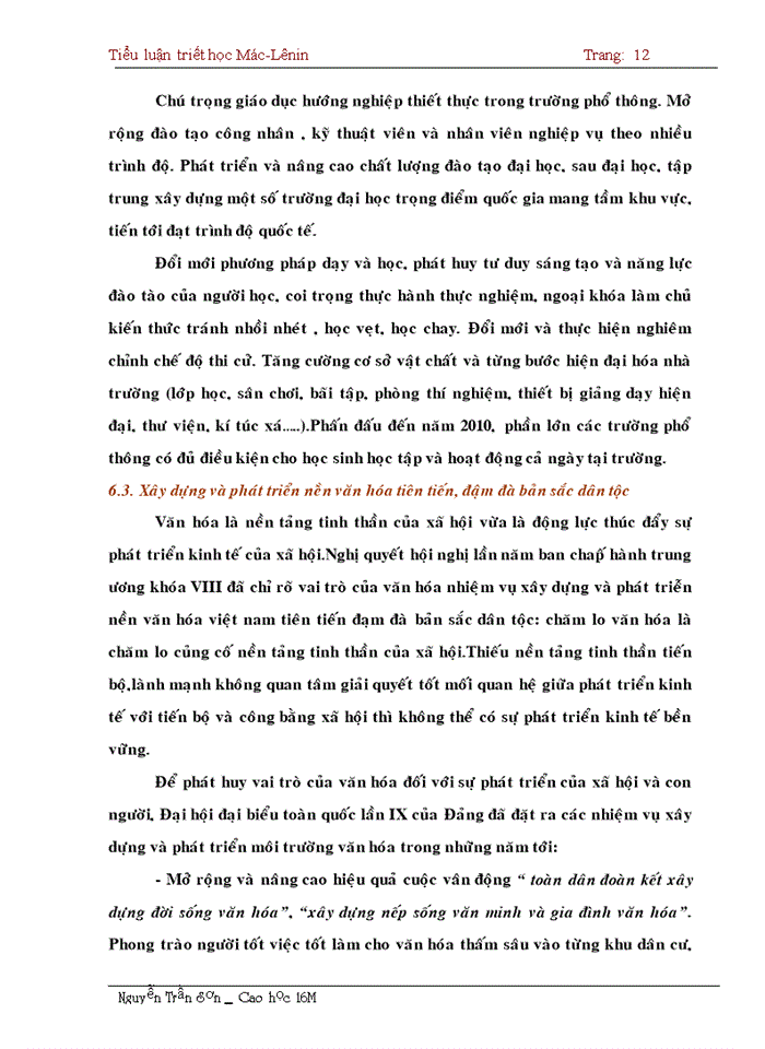 image for page Xây dựng và sử dụng nguồn nhân lực trong quá trình CNH - HDH Đất Nước