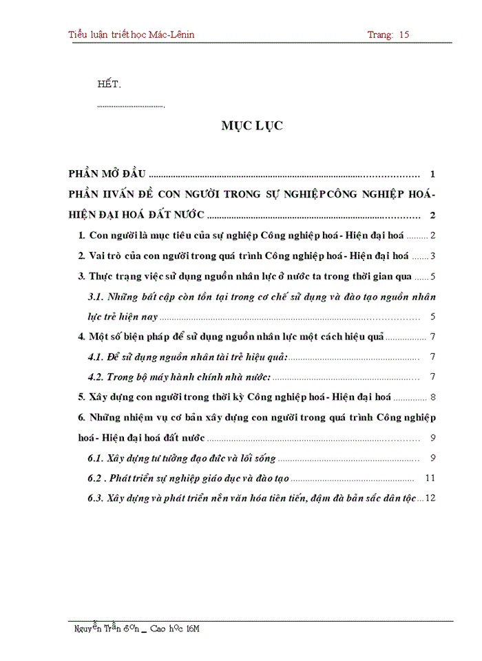 image for page Xây dựng và sử dụng nguồn nhân lực trong quá trình CNH - HDH Đất Nước