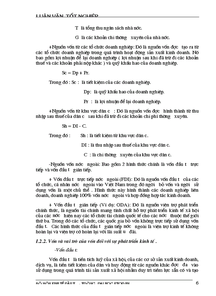 image for page Một số giải pháp nhằm tăng cường khả năng huy động vốn và sử dụng vốn cho đầu tư phát triển tại ngân hàng đầu tư phát triển Hà Tây