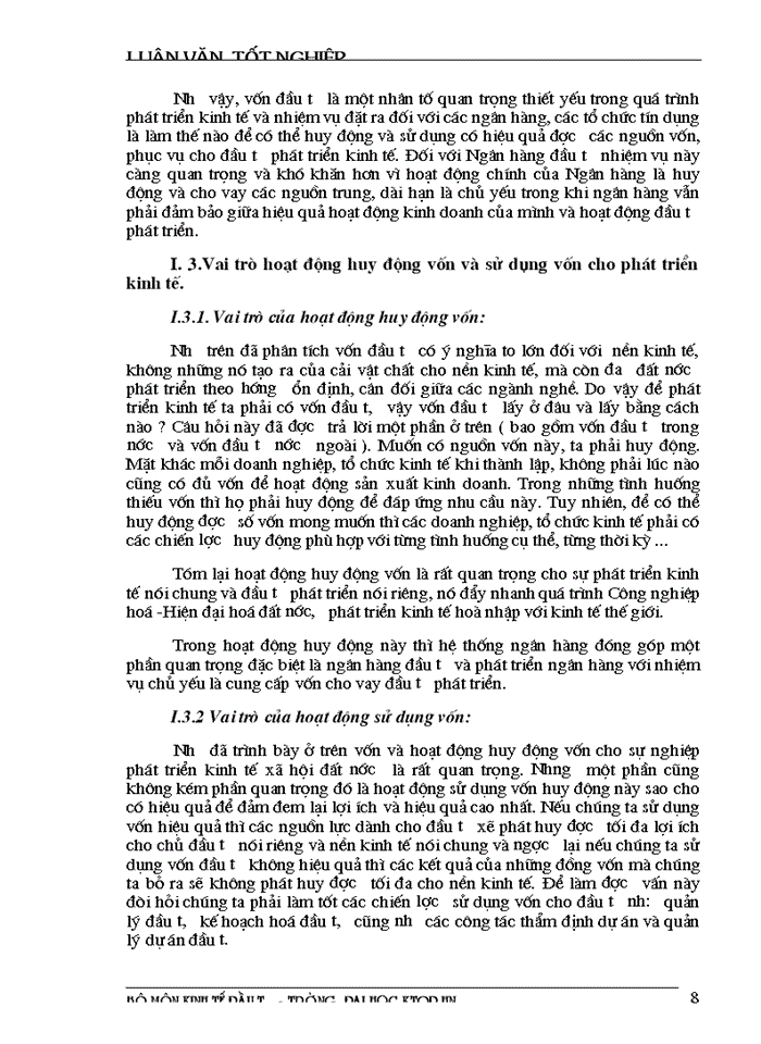 image for page Một số giải pháp nhằm tăng cường khả năng huy động vốn và sử dụng vốn cho đầu tư phát triển tại ngân hàng đầu tư phát triển Hà Tây