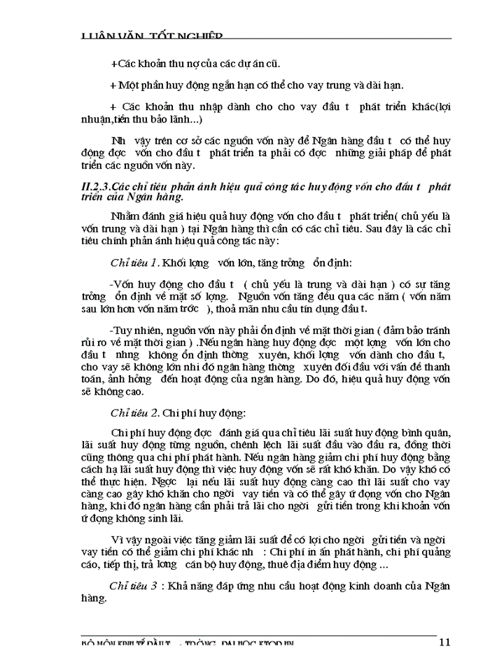 image for page Một số giải pháp nhằm tăng cường khả năng huy động vốn và sử dụng vốn cho đầu tư phát triển tại ngân hàng đầu tư phát triển Hà Tây