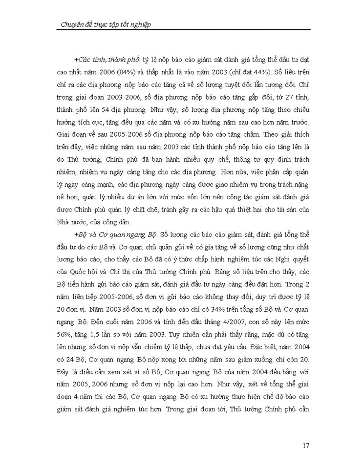 image for page Nâng cao chất lượng công tác giám sát, đánh giá dự án đầu tư tại Vụ Thẩm định và Giám sát đầu tư - Bộ Kế hoạch và Đầu tư