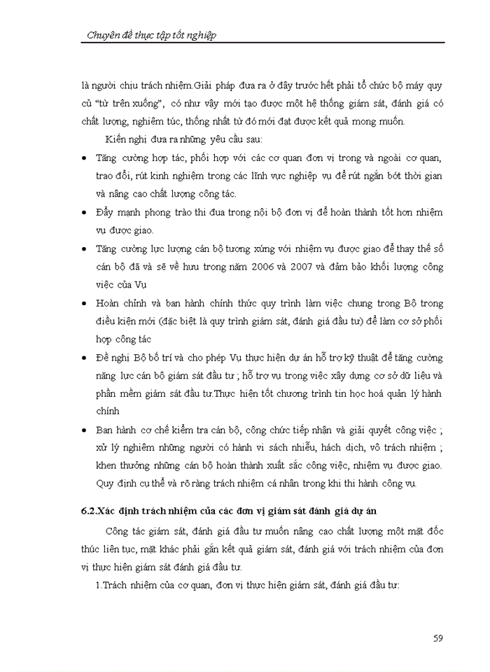 image for page Nâng cao chất lượng công tác giám sát, đánh giá dự án đầu tư tại Vụ Thẩm định và Giám sát đầu tư - Bộ Kế hoạch và Đầu tư
