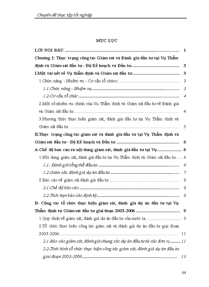 image for page Nâng cao chất lượng công tác giám sát, đánh giá dự án đầu tư tại Vụ Thẩm định và Giám sát đầu tư - Bộ Kế hoạch và Đầu tư