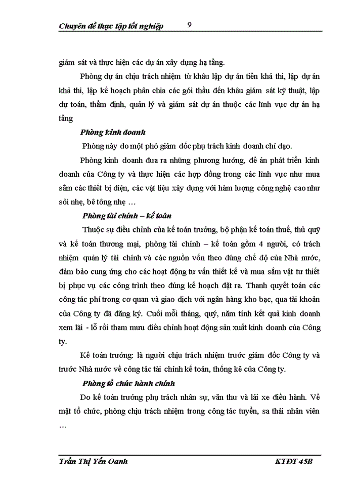 image for page Hoàn thiện công tác tư vấn lập dự án tại  Công ty cổ phần Đầu tư và Xây dựng Sông Đà