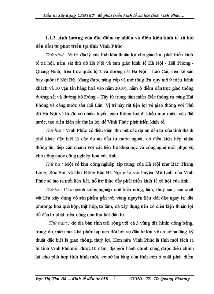 image for page Đầu tư xây dựng CSHTKT  để phát triển kinh tế xã hội tỉnh Vĩnh Phúc