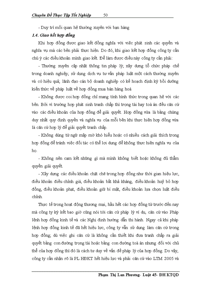 image for page Thực tiễn áp dụng pháp luật hợp đồng tại Công ty TNHH IPC