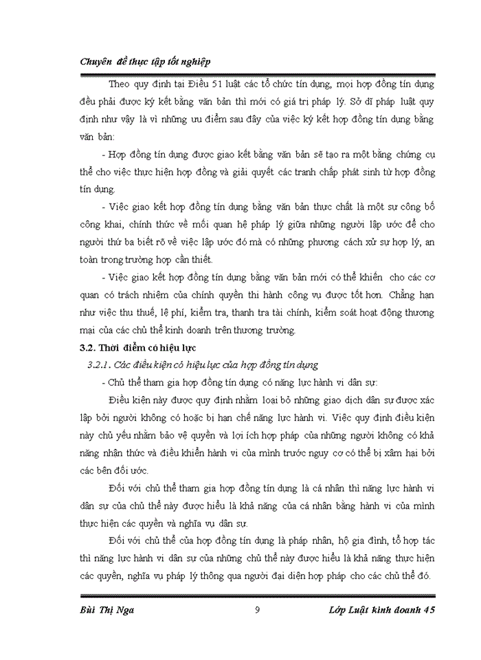 image for page Chế độ pháp lý và thực tiễn về việc ký kết, thực hiện hợp đồng tín dụng tại chi nhánh ngân hàng No& PTNT Láng Hạ