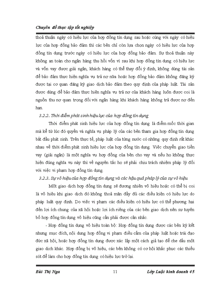 image for page Chế độ pháp lý và thực tiễn về việc ký kết, thực hiện hợp đồng tín dụng tại chi nhánh ngân hàng No& PTNT Láng Hạ