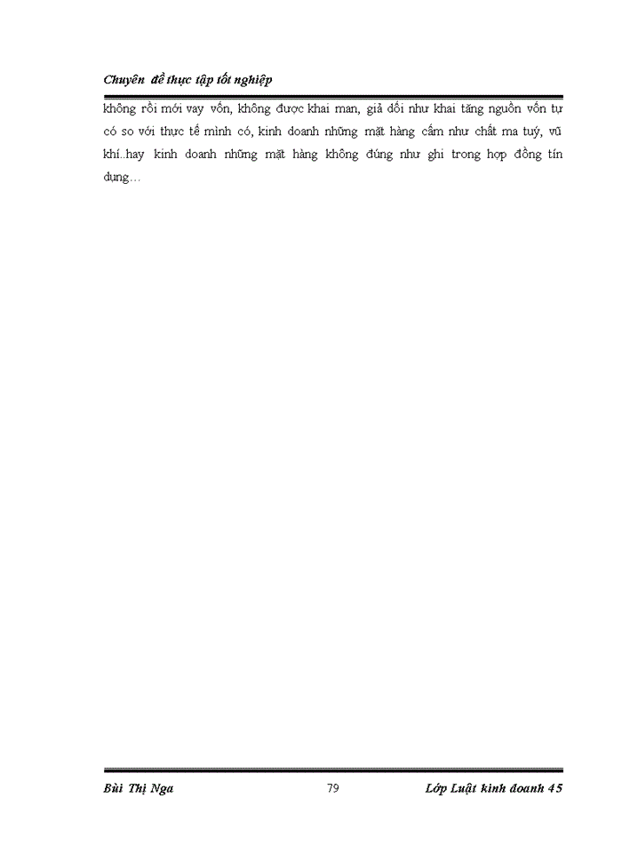 image for page Chế độ pháp lý và thực tiễn về việc ký kết, thực hiện hợp đồng tín dụng tại chi nhánh ngân hàng No& PTNT Láng Hạ