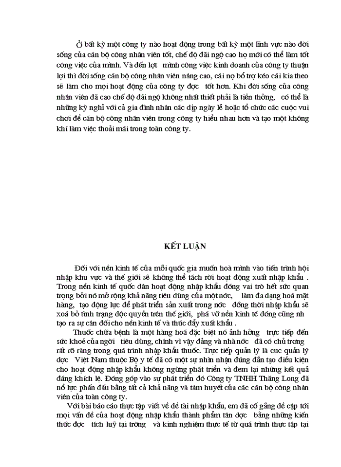 image for page Hoàn thiện quy trình nhập khẩu nguyên liệu và thành phẩm tân dược tại Công ty TNHH Thăng Long