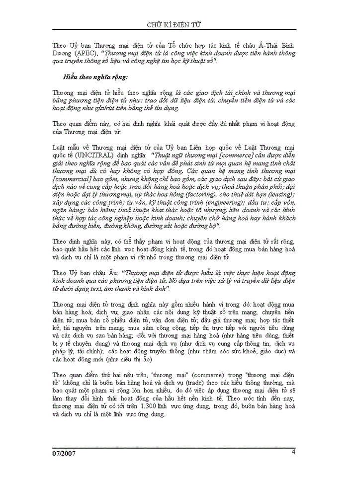 image for page Thương mại điện tử và chữ kí điện tử