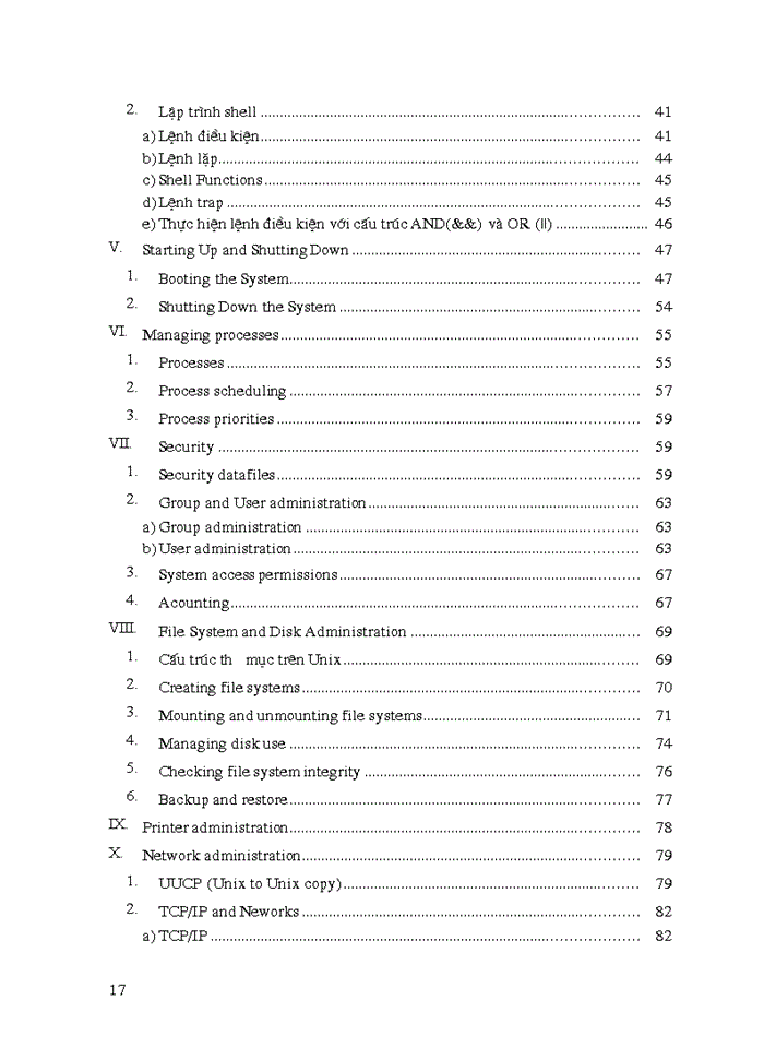 image for page Hệ Điều Hành UNIX