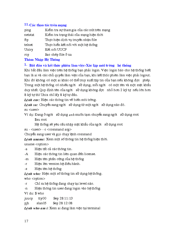 image for page Hệ Điều Hành UNIX