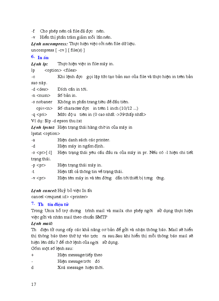 image for page Hệ Điều Hành UNIX