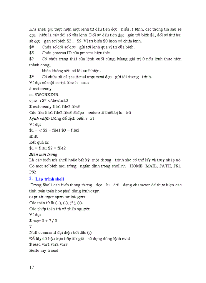 image for page Hệ Điều Hành UNIX