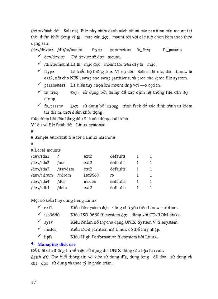 image for page Hệ Điều Hành UNIX