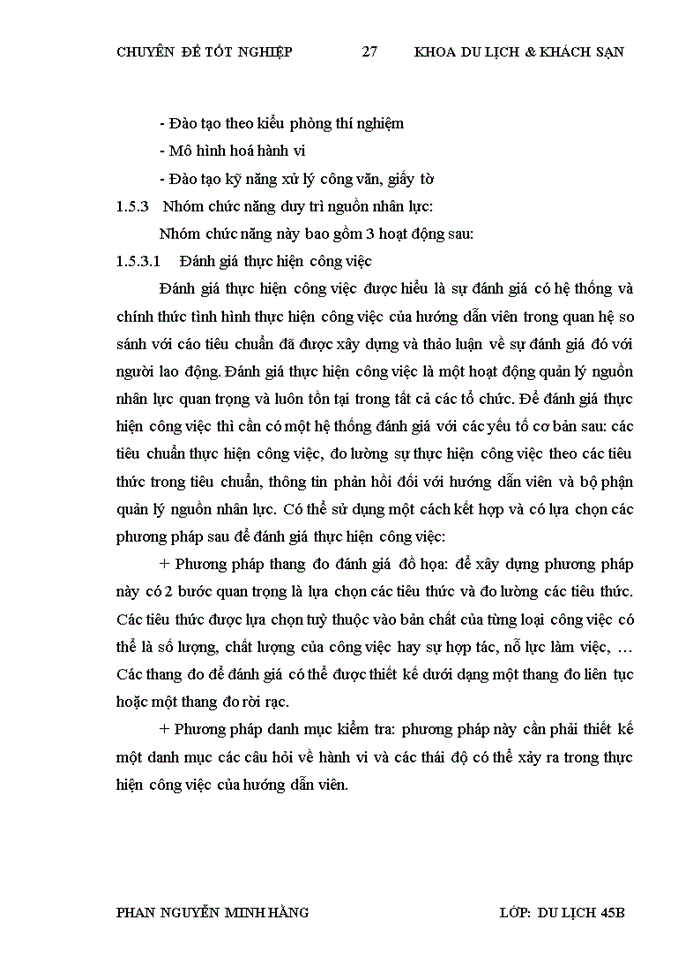 image for page Hoàn thiện công tác tổ chức và quản lý lao động đối với hướng dẫn viên tại Công ty cổ phần du lịch thanh niên thành phố Hồ Chí Minh