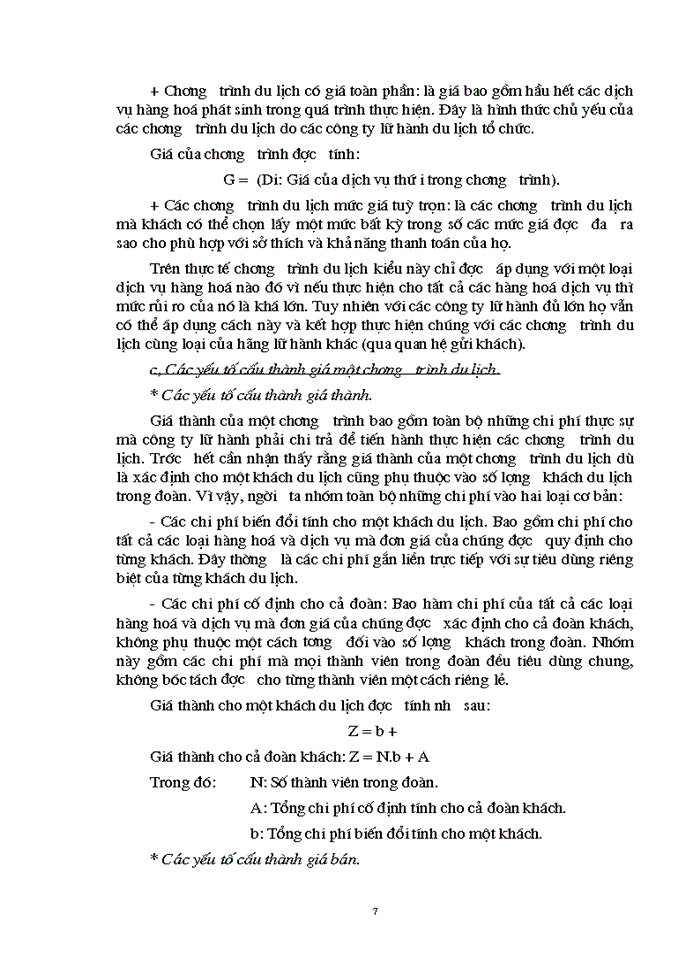 image for page Thực trạng hoạt động kinh doanh du lịch lữ hành của công ty du lịch Việt Nam - Hà Nội