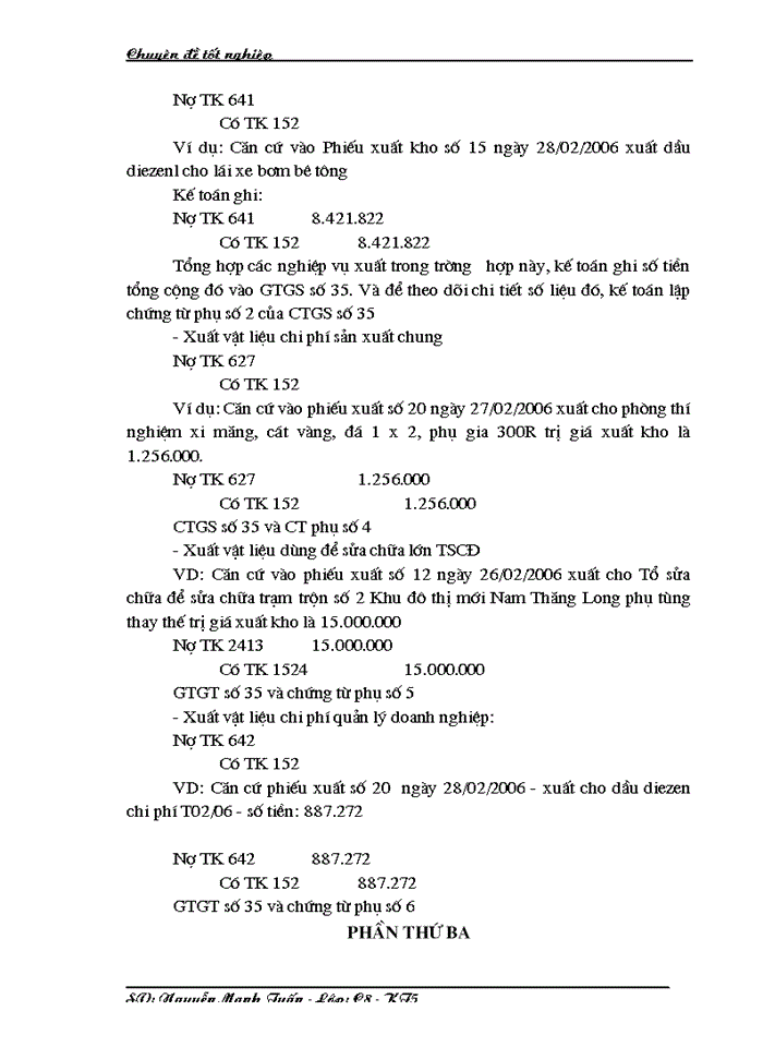 image for page Hoàn thiện công tác kế toán nguyên vật liệu ở công ty TNHH Kim Khí Hà Nội