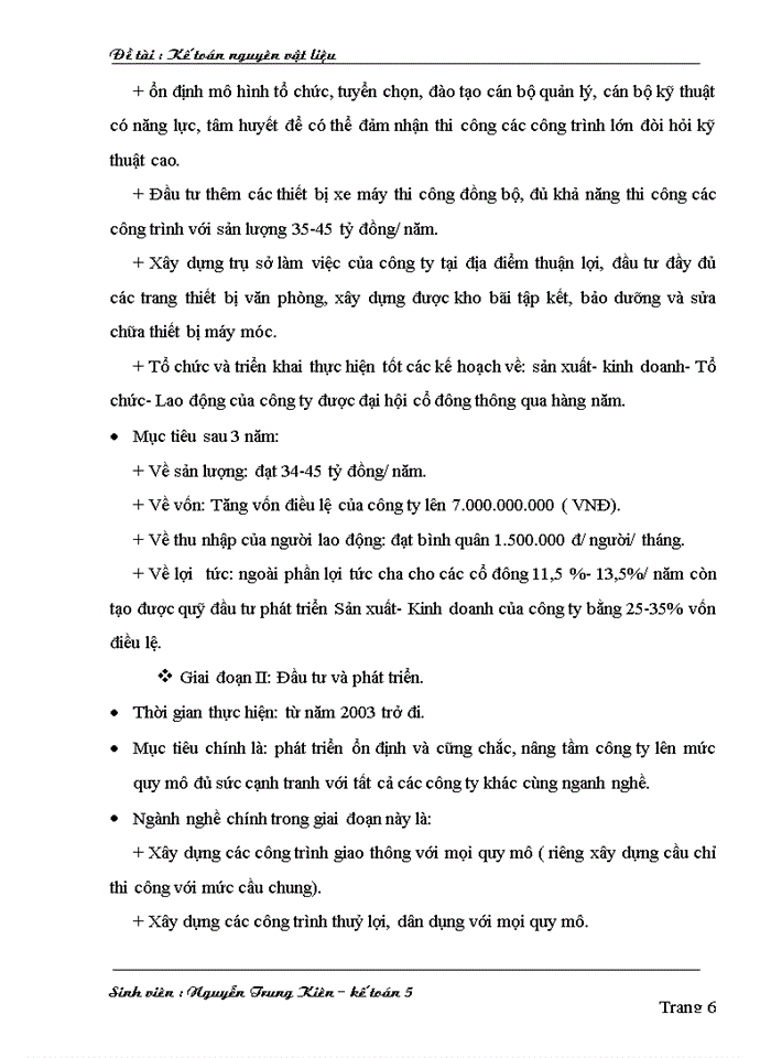 image for page Kế toán nguyên vật liệu tại Công ty cổ phần xây dựng giao thông 18