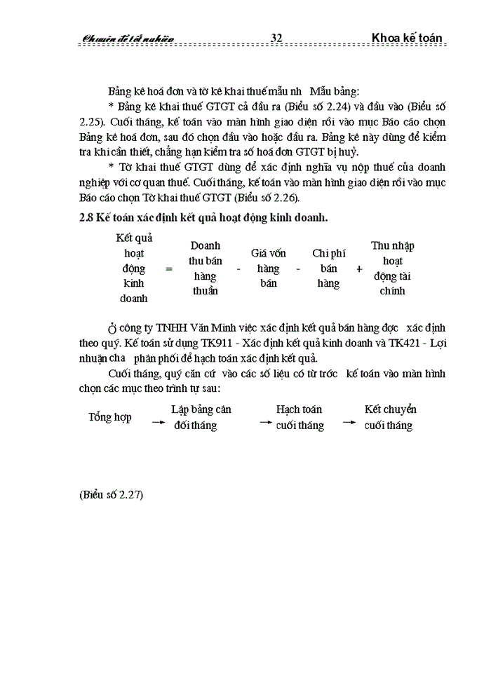 image for page Tổ chức hạch toán kế toán bán hàng và xác định kết quả bán hàng tại công ty  TNHH VĂN MINH