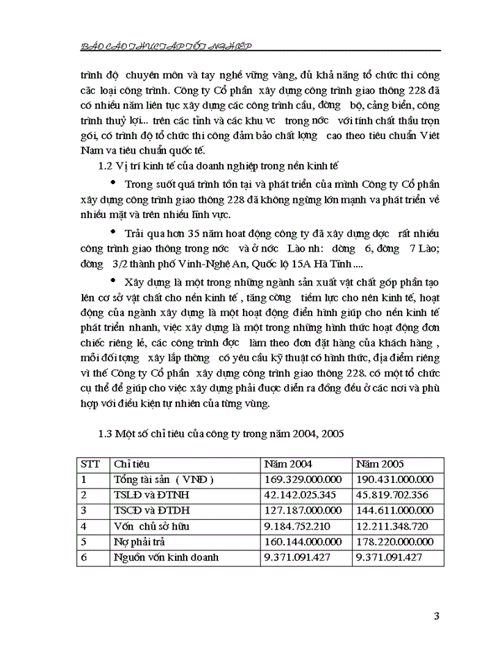 image for page tổ chức kế toán tại Công ty Cổ phần  xây dựng công trình giao thông 228