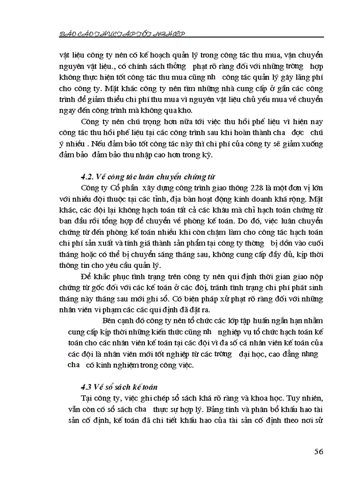 image for page tổ chức kế toán tại Công ty Cổ phần  xây dựng công trình giao thông 228